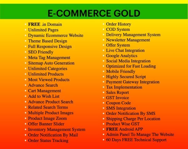 Ecommerce Gold